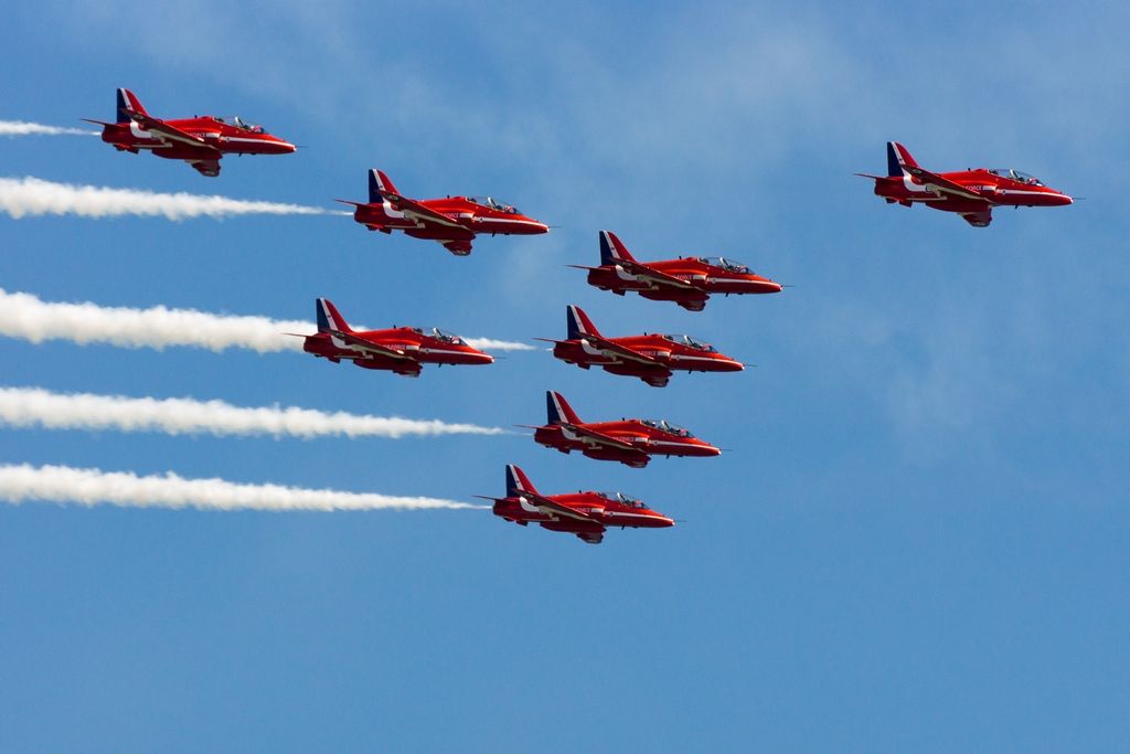 The Red Arrows Display Team