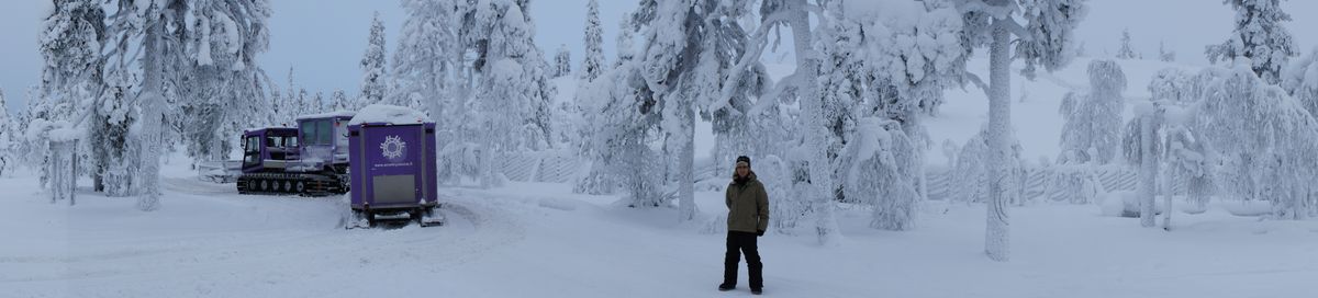 Panoramic picture taken with Sony Nex-5 at Amethyst mine, Laponia, Finland.